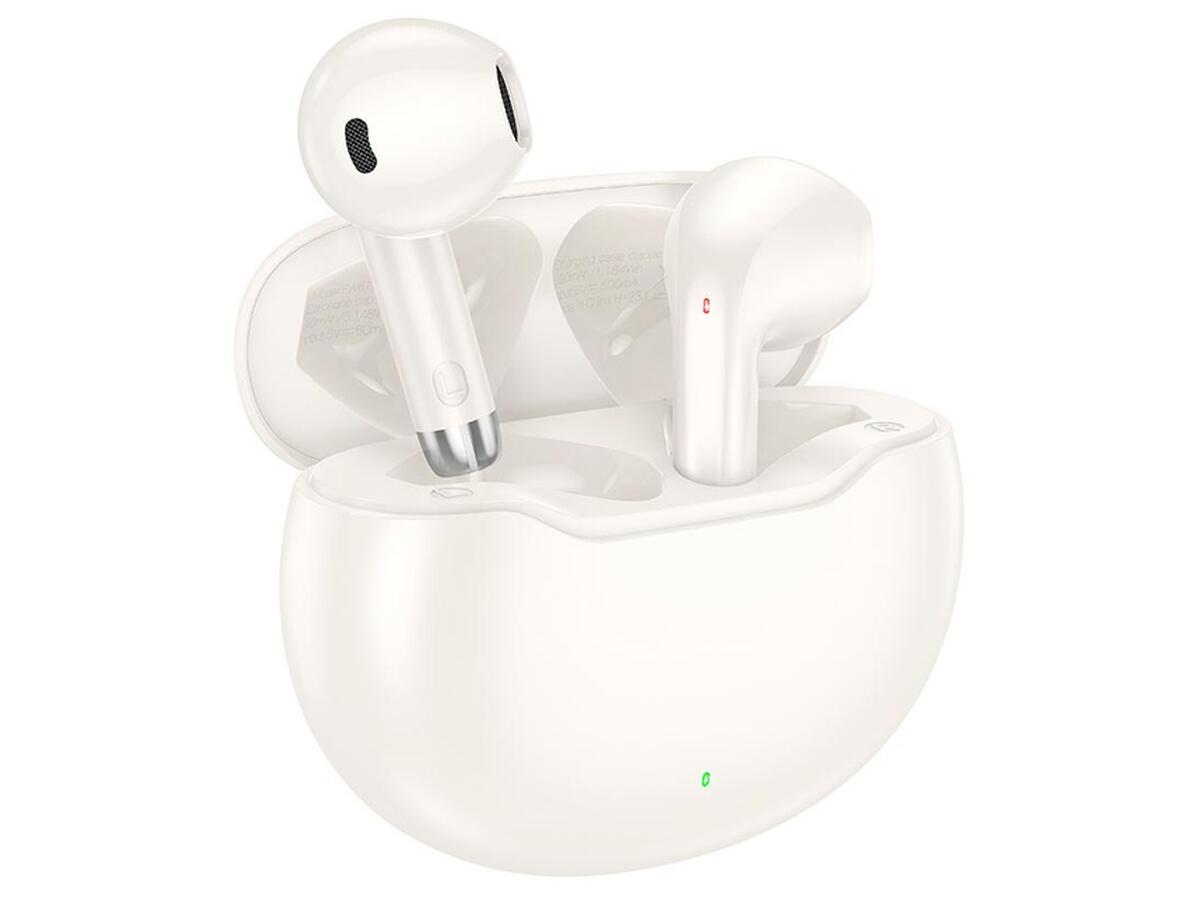 Наушники беспроводные Hoco с микрофоном Белый (EW61)