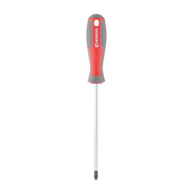 Отвертка крестовая Intertool VT-3322 PH2 150 мм - фото 3