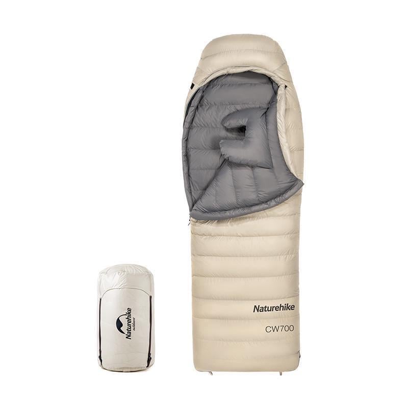 Спальный мешок пуховый Naturehike CW700 NH22YD001 Хаки