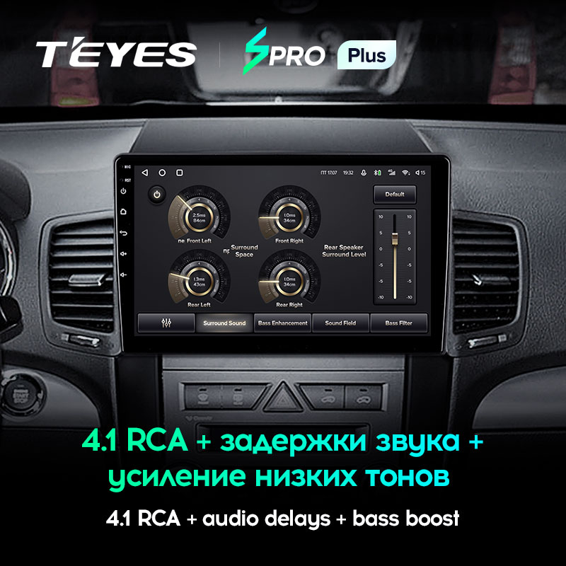 Автомагнитола штатная Teyes для Kia Sorento 2  2009-2012 Android SPRO-PLUS 6+128G Wi-Fi/4G вариант B (1468317503) - фото 6