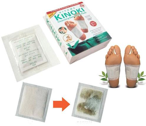 Пластырь детоксикационный для ног Kinoki Cleansing Detox Foot Pads 10 шт. (24634734) - фото 7