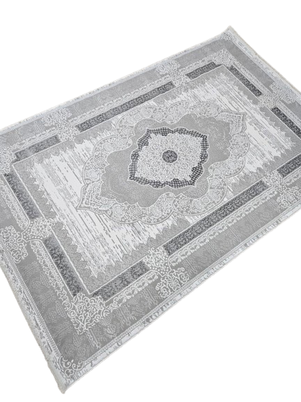 Ковер Green Carpet MONO T066A 60x100 см Cream/Silver (18499) - фото 2 Ковер Green Carpet MONO T066A 60x100 см Cream/Silver (18499) - фото 2