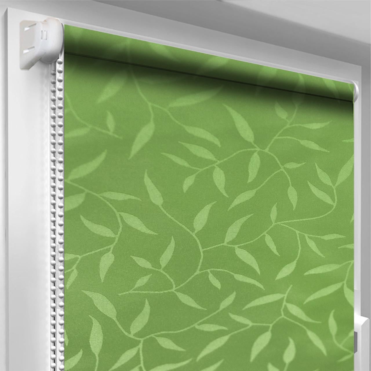 Ролета тканевая DecoSharm натура 2098 36x170 см Зеленый (natura209836)