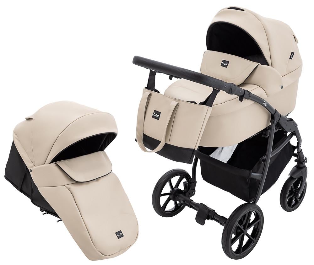 Коляска 2в1 Bair Rio ECO RE-41 Бежевый (680809)