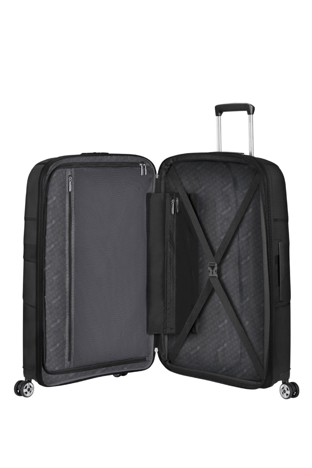 Чемодан American Tourister STARVIBE 77х51х30/33 см Черный (MD5*09004) - фото 3