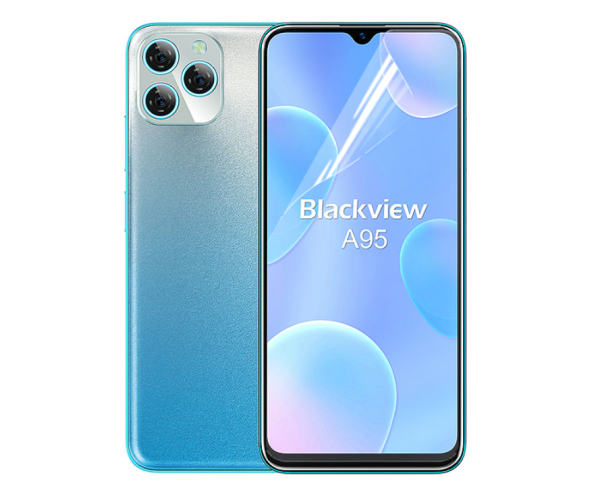 Противоударная гидрогелевая пленка Hydrogel Film для Blackview A95 Transparent Противоударная гидрогелевая пленка Hydrogel Film для Blackview A95 Transparent