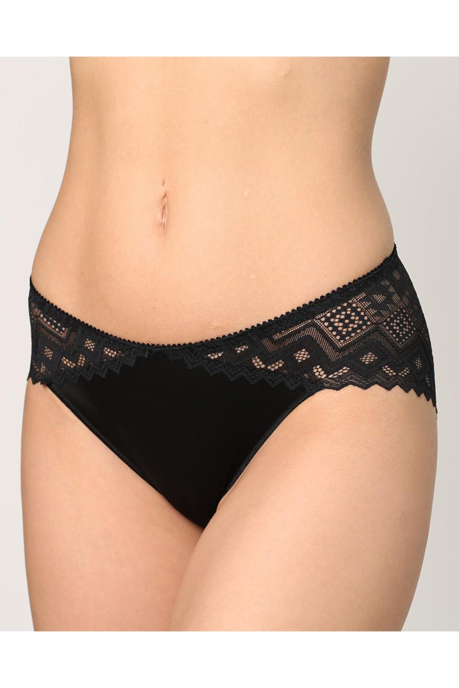 Трусики слип ZeBra р. 8/4XL Черный (69593)