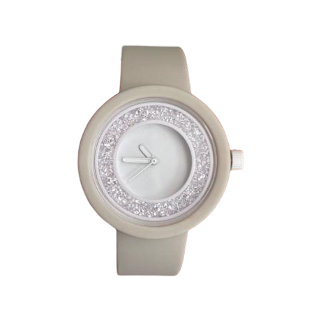 Часы-конструктор женские силиконовый Actimer Ring stone Айвори (12528)