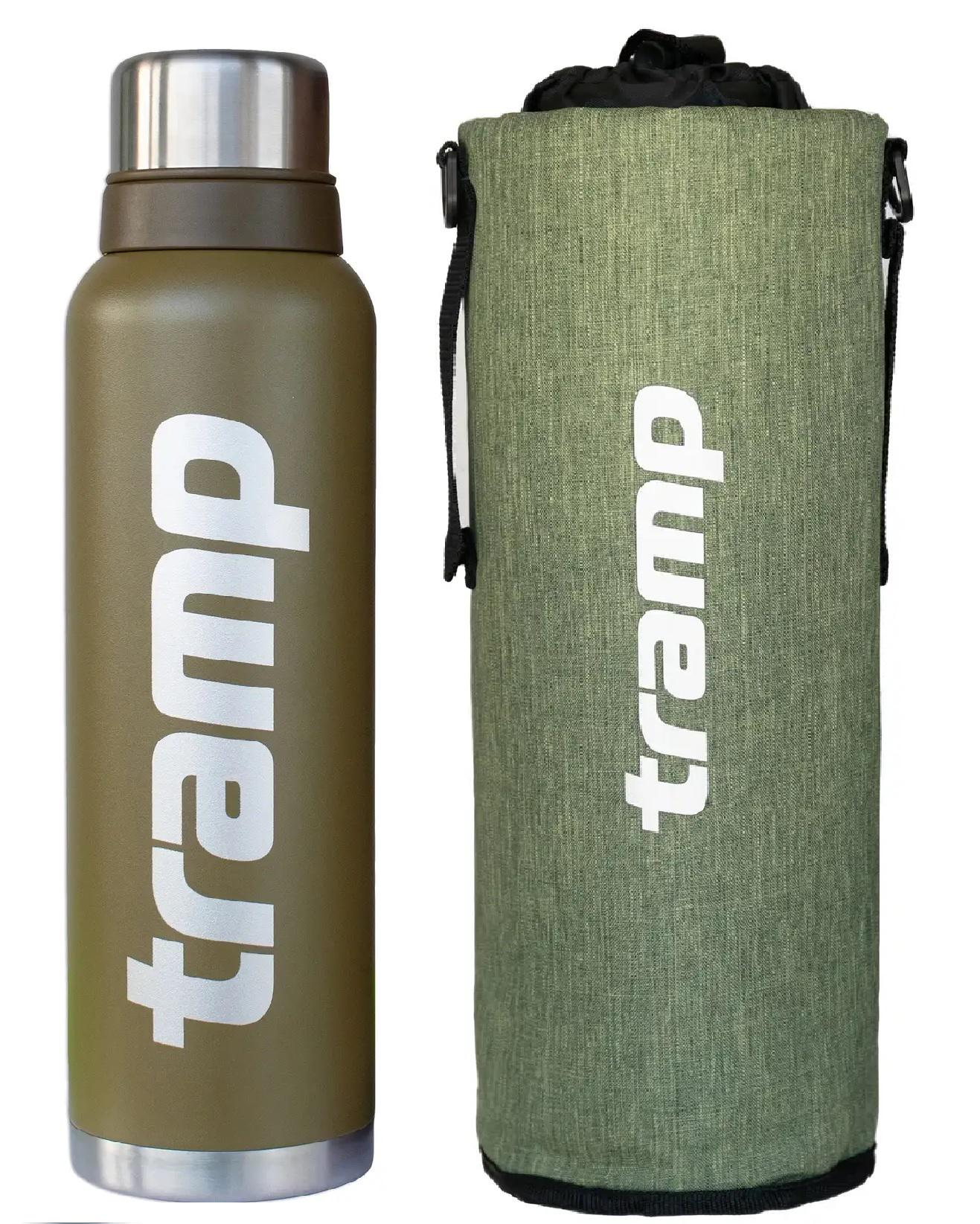 Термос Tramp Expedition 1,6 л + термочехол Olive (STAN-16OLV)