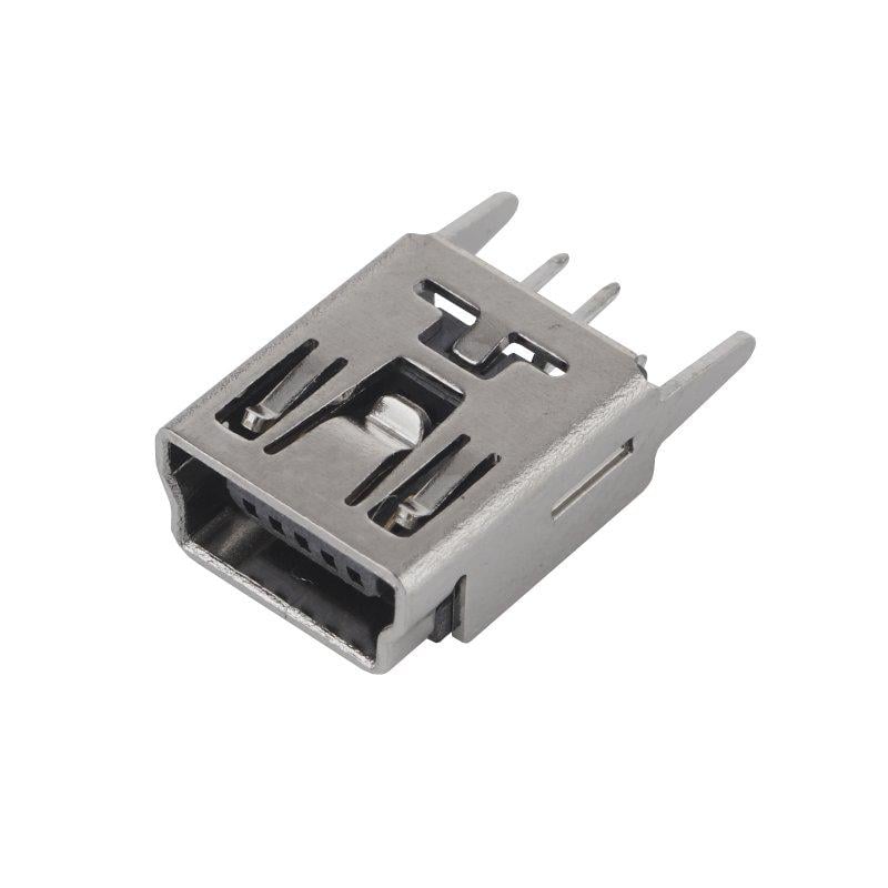 Гнездо Mini USB 5pin DIP (A449011)