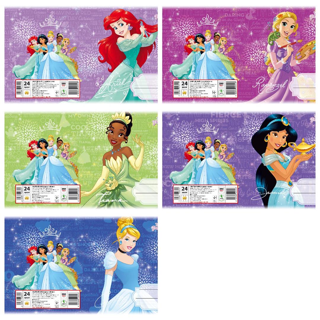 Тетрадь Тетрада Принцессы Диснея-3 18 листов 20 шт. (MTA-TE11952)
