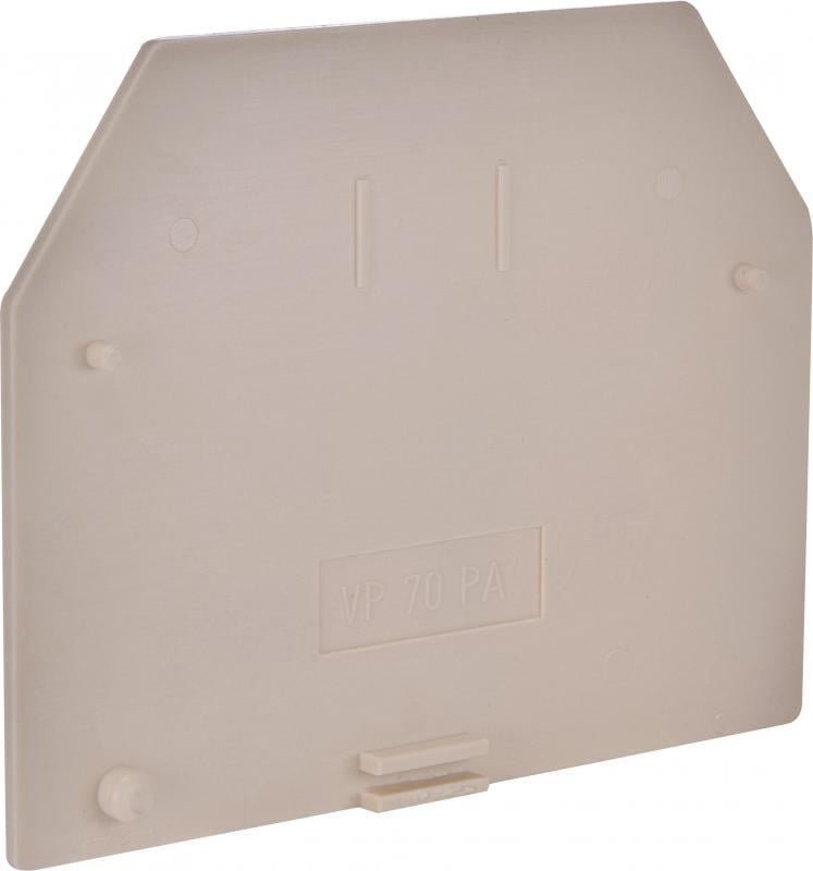 Перегородка разделяющая ETI VP 70 PA для наборных клемм Бежевый (3901202)