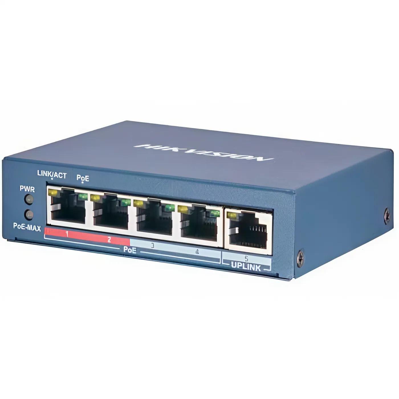 Комутатор керований Hikvision DS-3T1310P-SI/HS POE Чорний (99-00015586) - фото 3 Комутатор керований Hikvision DS-3T1310P-SI/HS POE Чорний (99-00015586) - фото 3