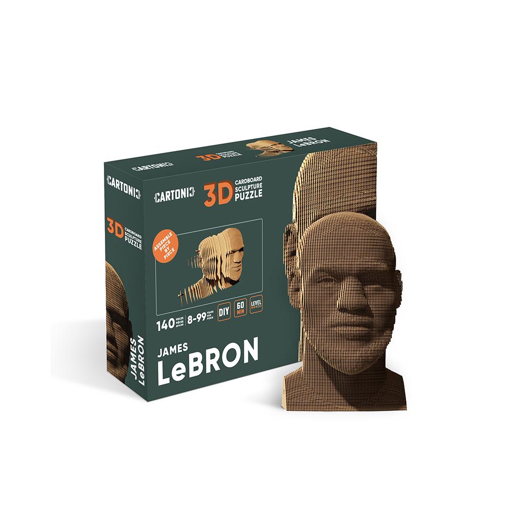 Картонний конструктор Cartonic 3D Puzzle LeBRON (8987152) - фото 4