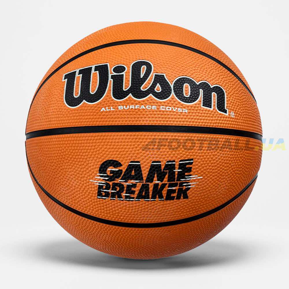 ᐉ Мяч баскетбольный Wilson GAMBREAKER BSKT OR р. 6 (11778361)