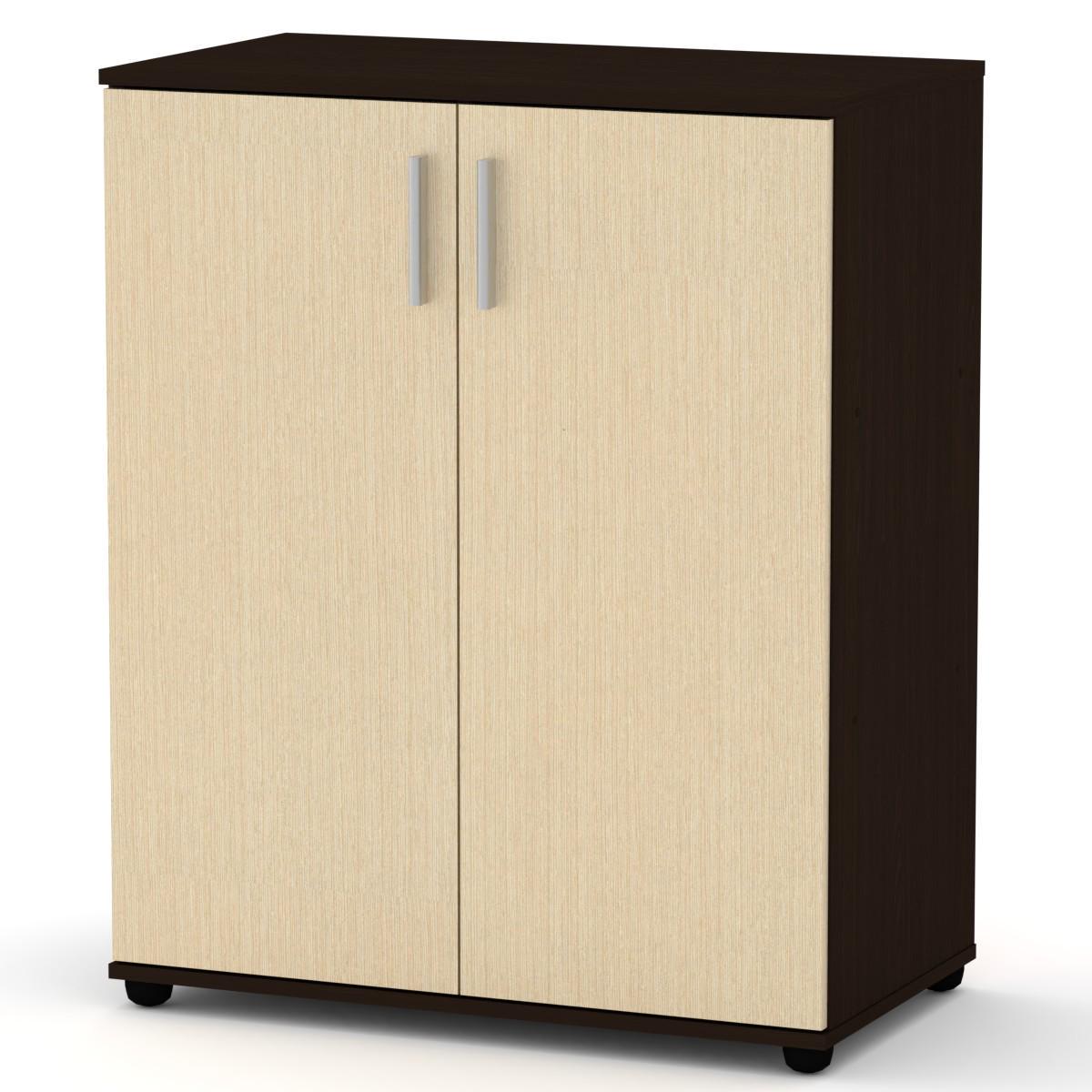 Комод для речей МебліКо 2Д 80х45х99 см Венге (k-1109-3) - фото 1 Комод для речей МебліКо 2Д 80х45х99 см Венге (k-1109-3) - фото 1