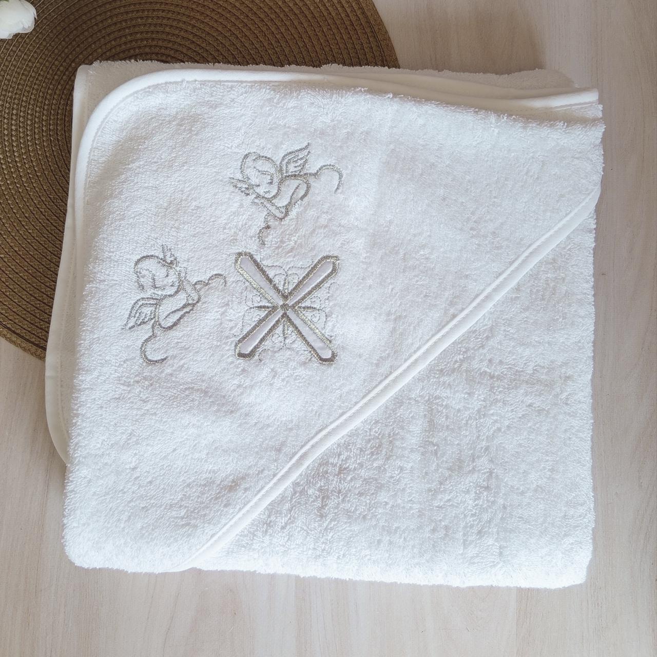 Крижма для хрещення новонародженого БІлий (040)