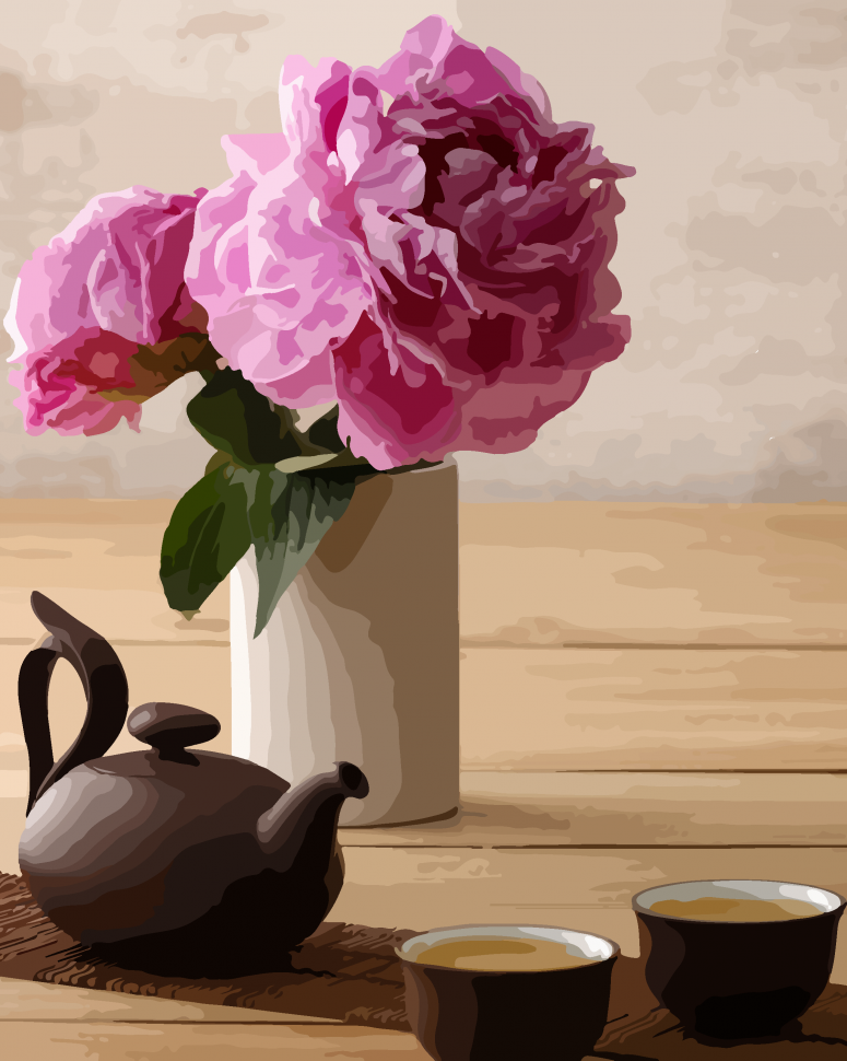 Картина за номерами Art Craft "Чайна церемонія" 40x50 см (12122-AC)