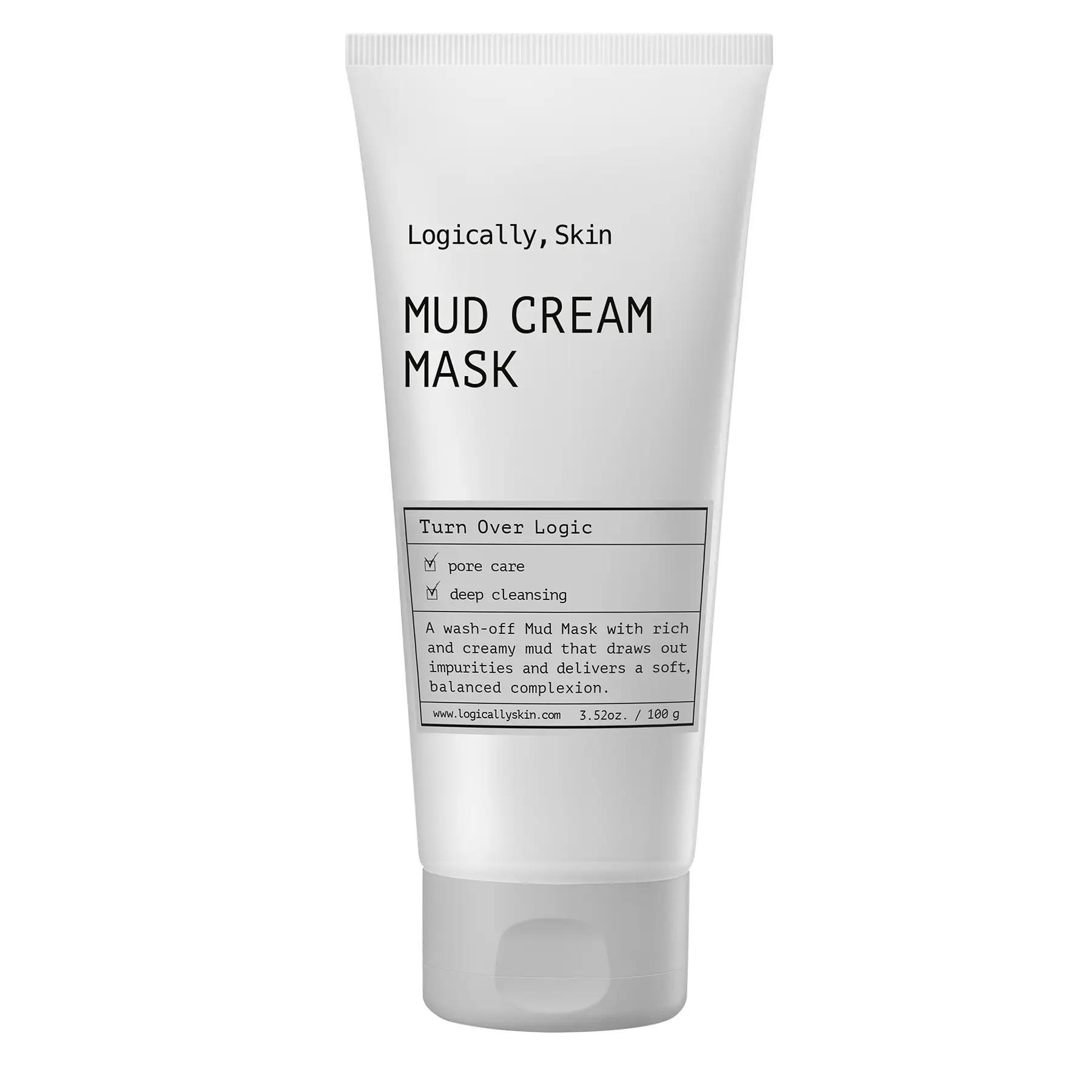 Крем-маска для глубокой очистки пор Logically Skin Mud Cream Mask 100 мл