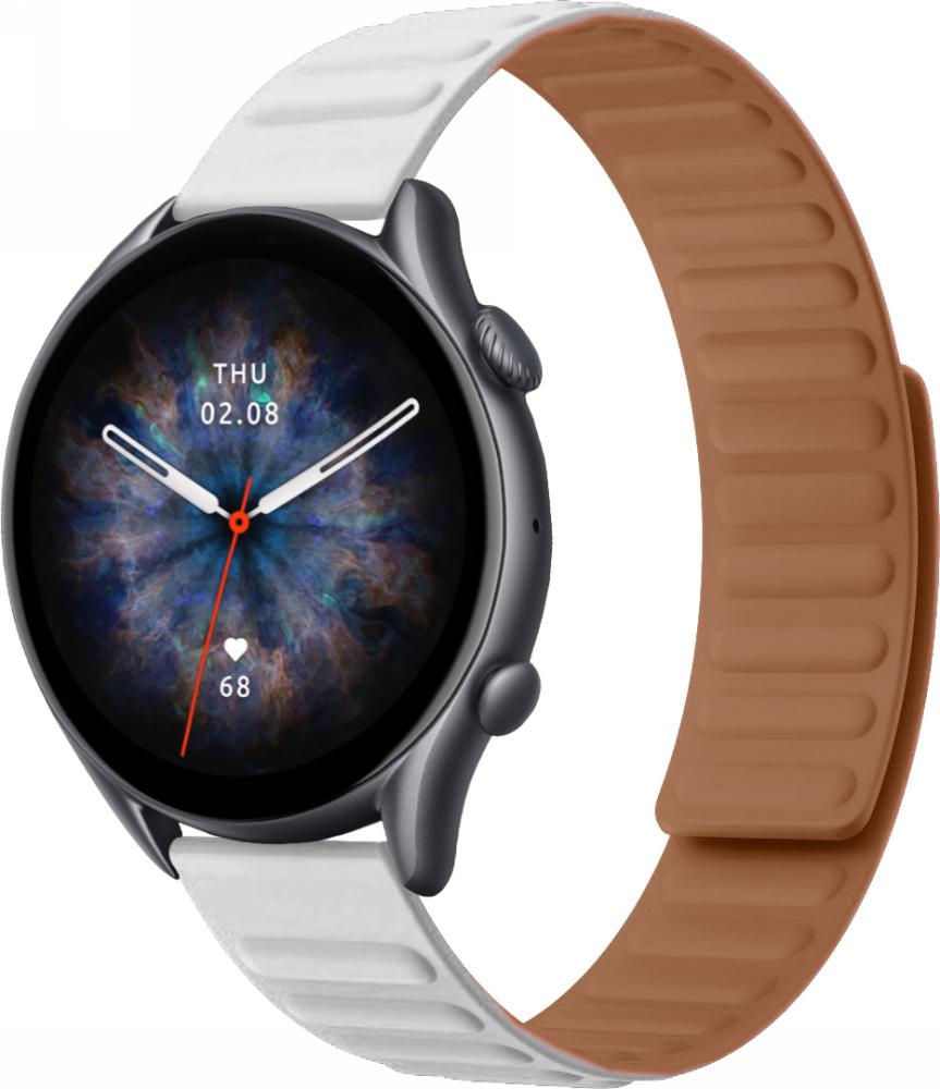 Ремінець Magneter для Amazfit GTR 3 Pro White (26654-29)