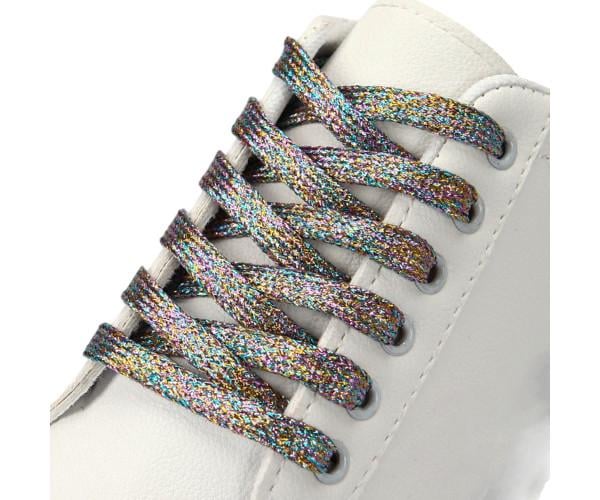 Шнурки перламутрові блискучі для взуття 1 м Градієнт - фото 1