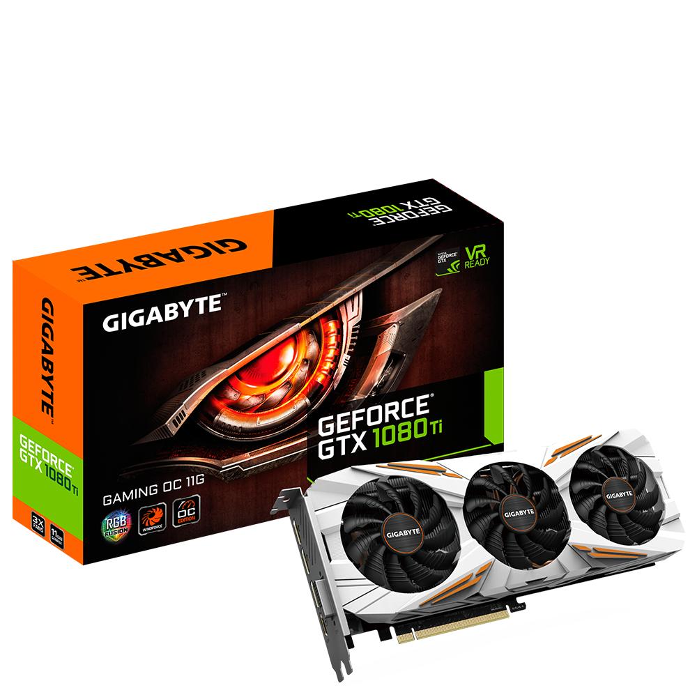 Відеокарта Gigabyte GeForce GTX 1080 Ti Gaming OC 11G (GV-N108TGAMING OC-11G)