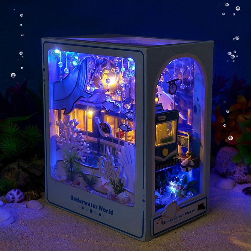 Румбокс DIY Underwater world Book Nook (TC-39) - фото 7