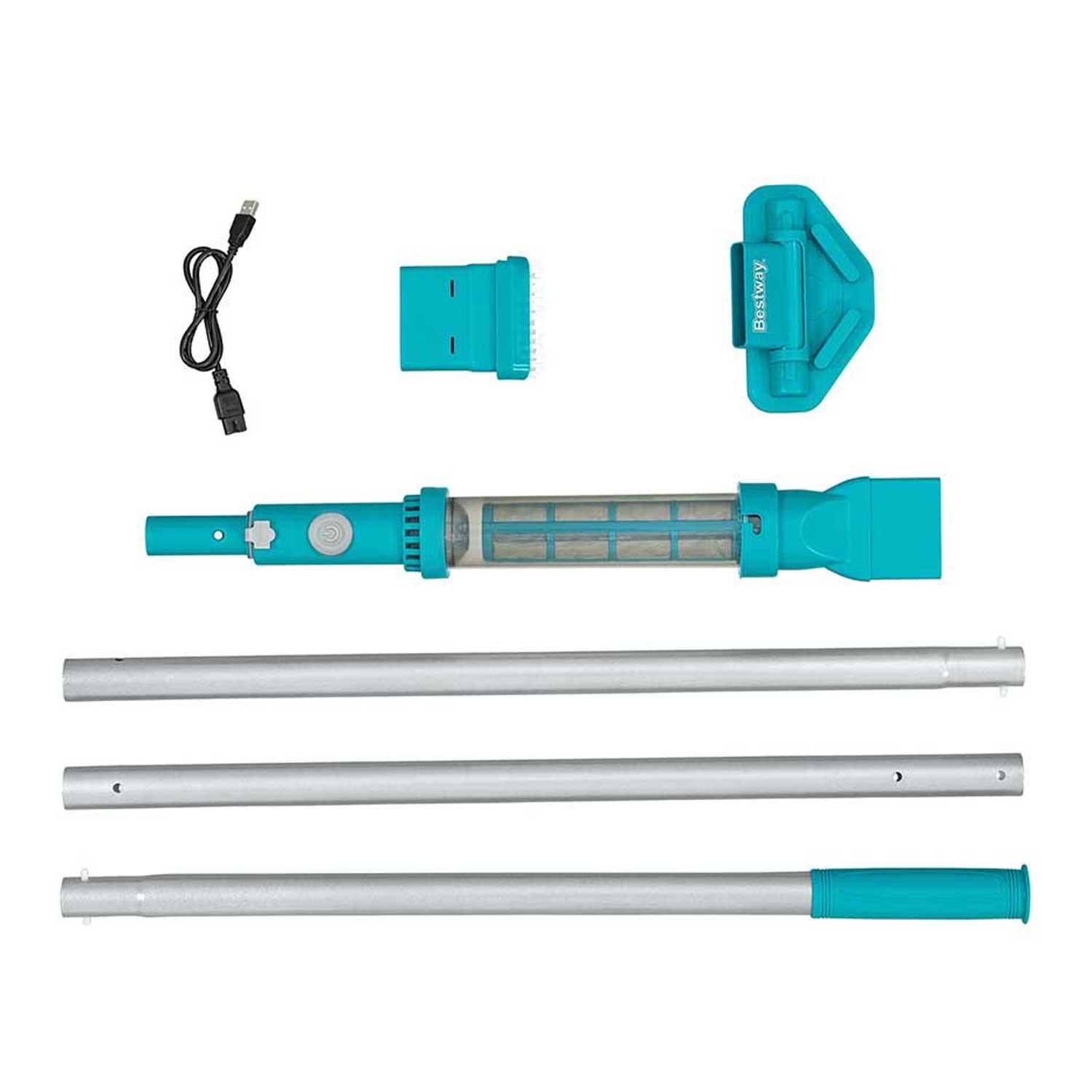 Пилосос акумуляторний для басейну Bestway 58771 (414298) - фото 3 Пилосос акумуляторний для басейну Bestway 58771 (414298) - фото 3