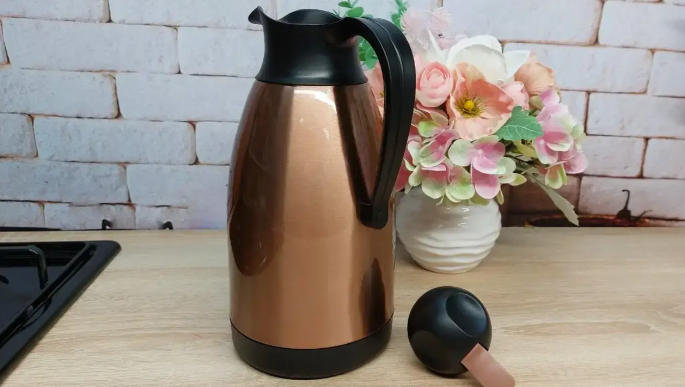 Термос-конференція для чаю/для кави OMS із нержавіючої сталі 2000 мл Bronze - фото 8 Термос-конференція для чаю/для кави OMS із нержавіючої сталі 2000 мл Bronze - фото 8