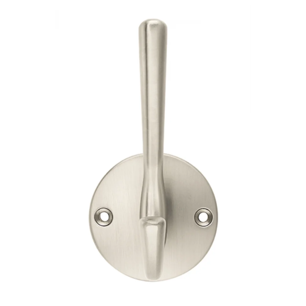 Гачок для одягу Modern дворіжковий 110х60 мм матовий Нікель (MK0449)