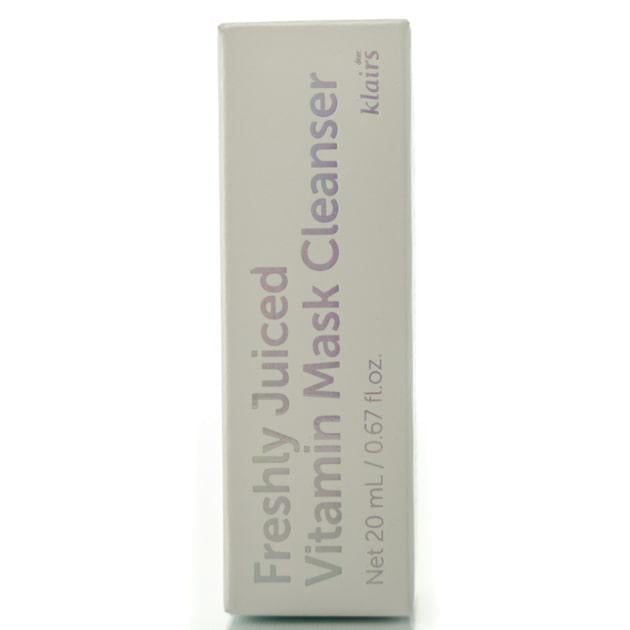 Маска очищающая с витамином C мини Dear Klairs Freshly Juiced Vitamin Mask Cleanser 20 мл - фото 3