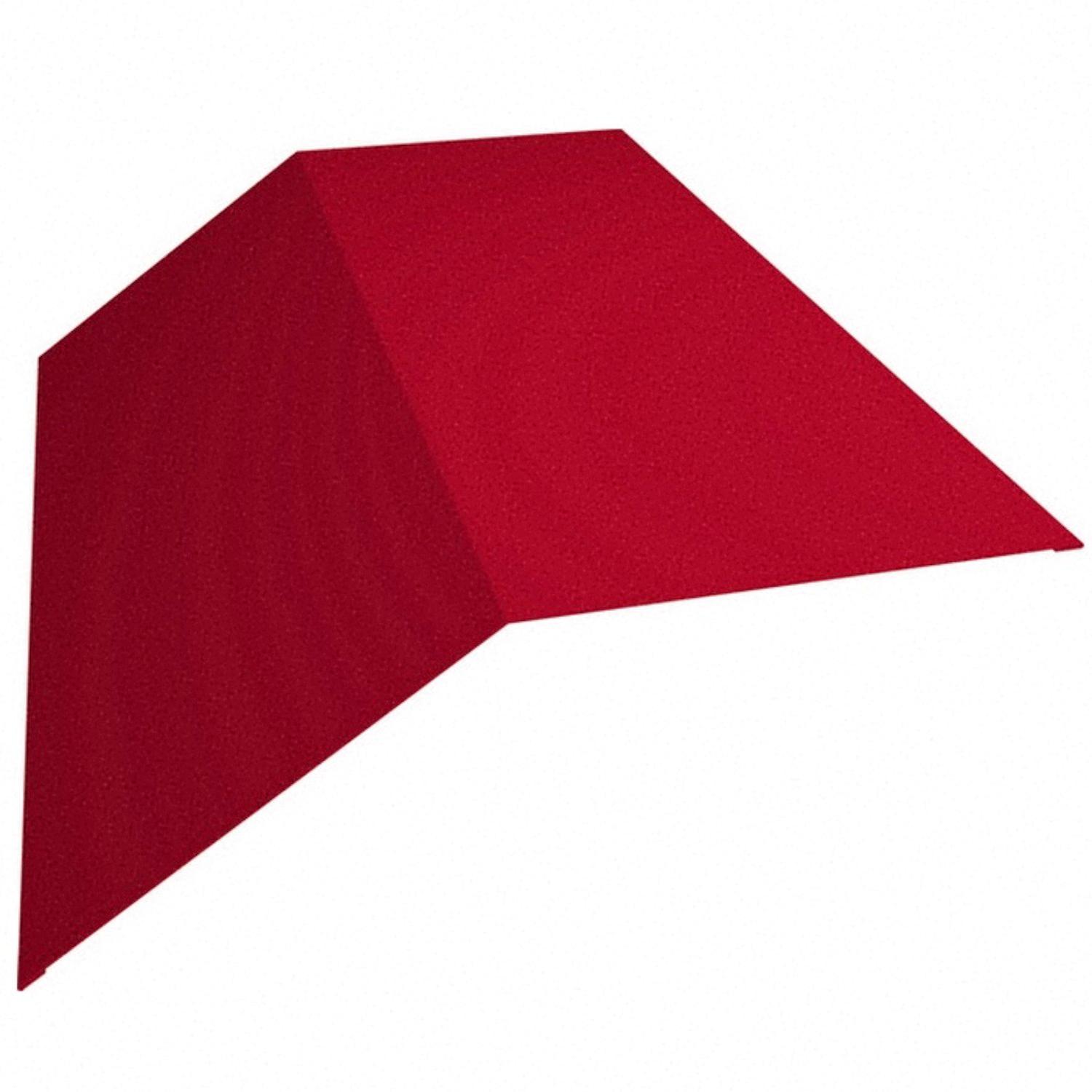 Планка конек треугольный Partner 115х115х2000 с матовым покрытием Ral 3011 мат Красный (376287549) - фото 1 Планка конек треугольный Partner 115х115х2000 с матовым покрытием Ral 3011 мат Красный (376287549) - фото 1