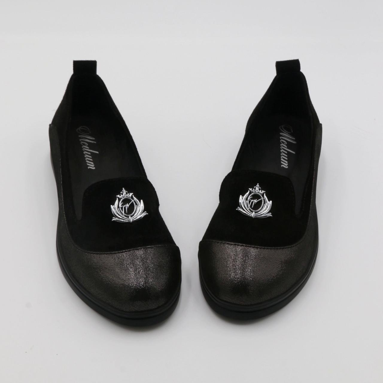 Туфли женские Medium кожа/замша р. 37 (1268 с) - фото 5