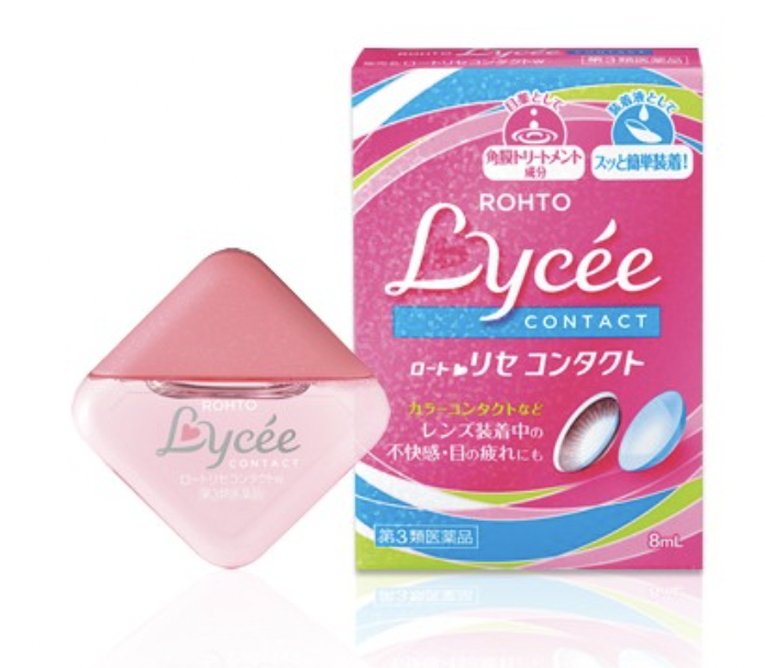 Капли при ношении линз ROHTO Lycee 8 мл (2383342929)