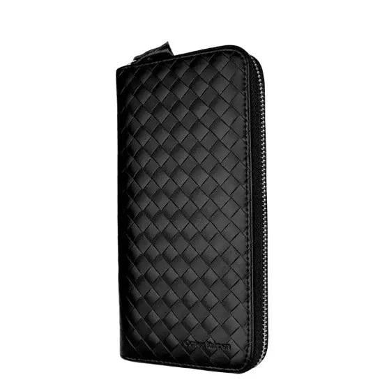 Клатч чоловічий плетений зі шкіри (kk1) - фото 4 Клатч чоловічий плетений зі шкіри (kk1) - фото 4