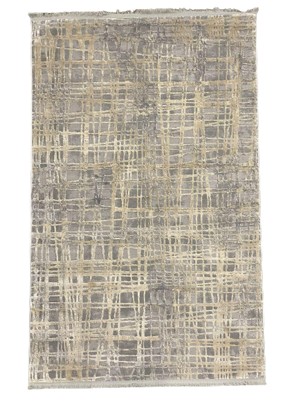 Ковер Saten 0744E 1,5х2,3 м Beige (5319-28)