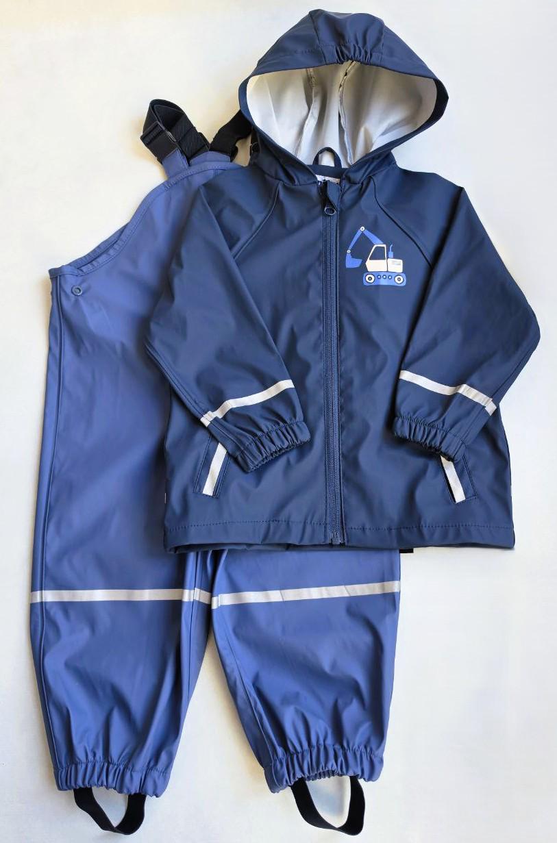 Дождевик-комбинезон детский Lupilu без утепления грязеотталкивающий 98-104 см (086616/879672)