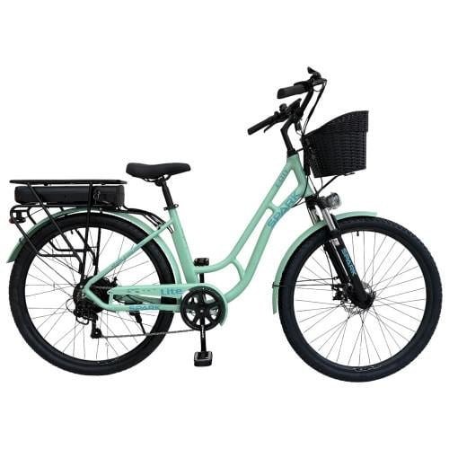 Велосипед с электромотором Spark E-CITY LITE 18" 48V 500W 12,8 Ah Мятный (000218743)