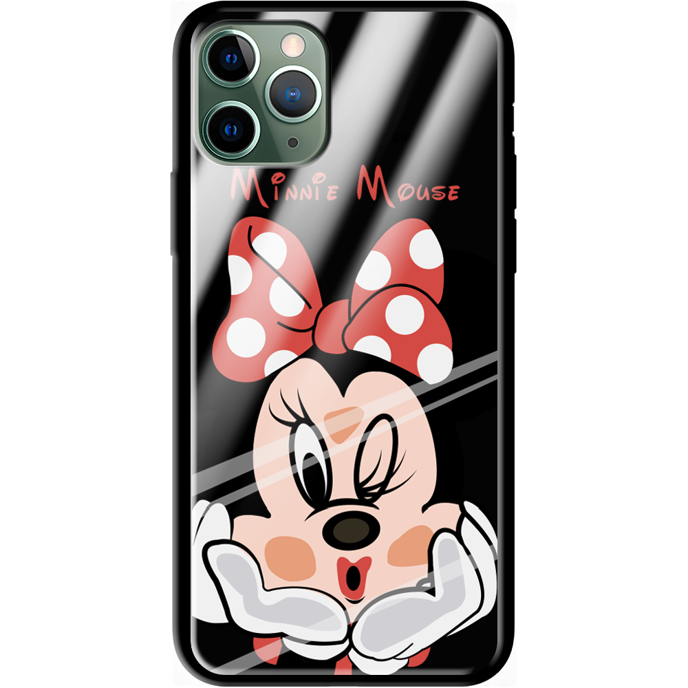 Чехол Boxface iPhone 11 Pro Lady M Черный силикон со стеклом (38189-cc59-38346) - фото 1