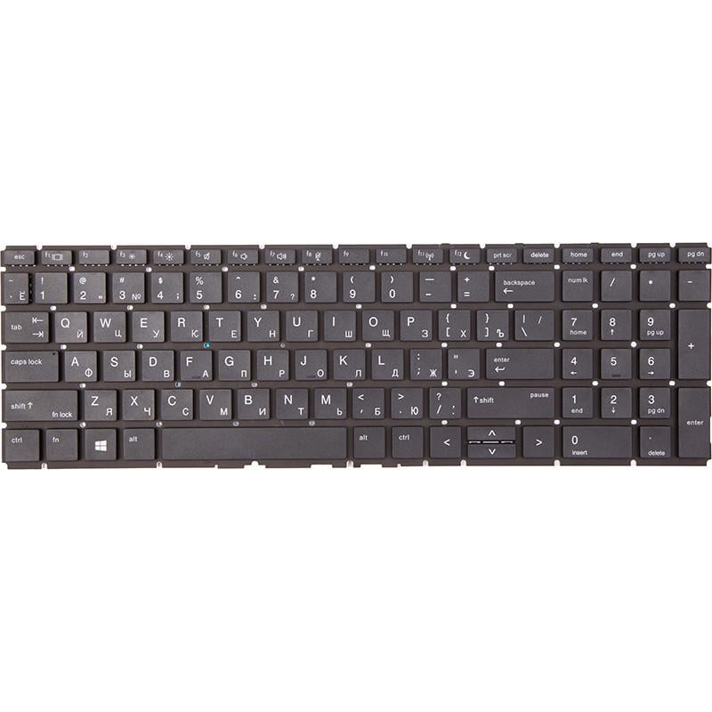 Клавиатура для ноутбука HP ProBook 450 G7 без фрейма Черный (2663841674)