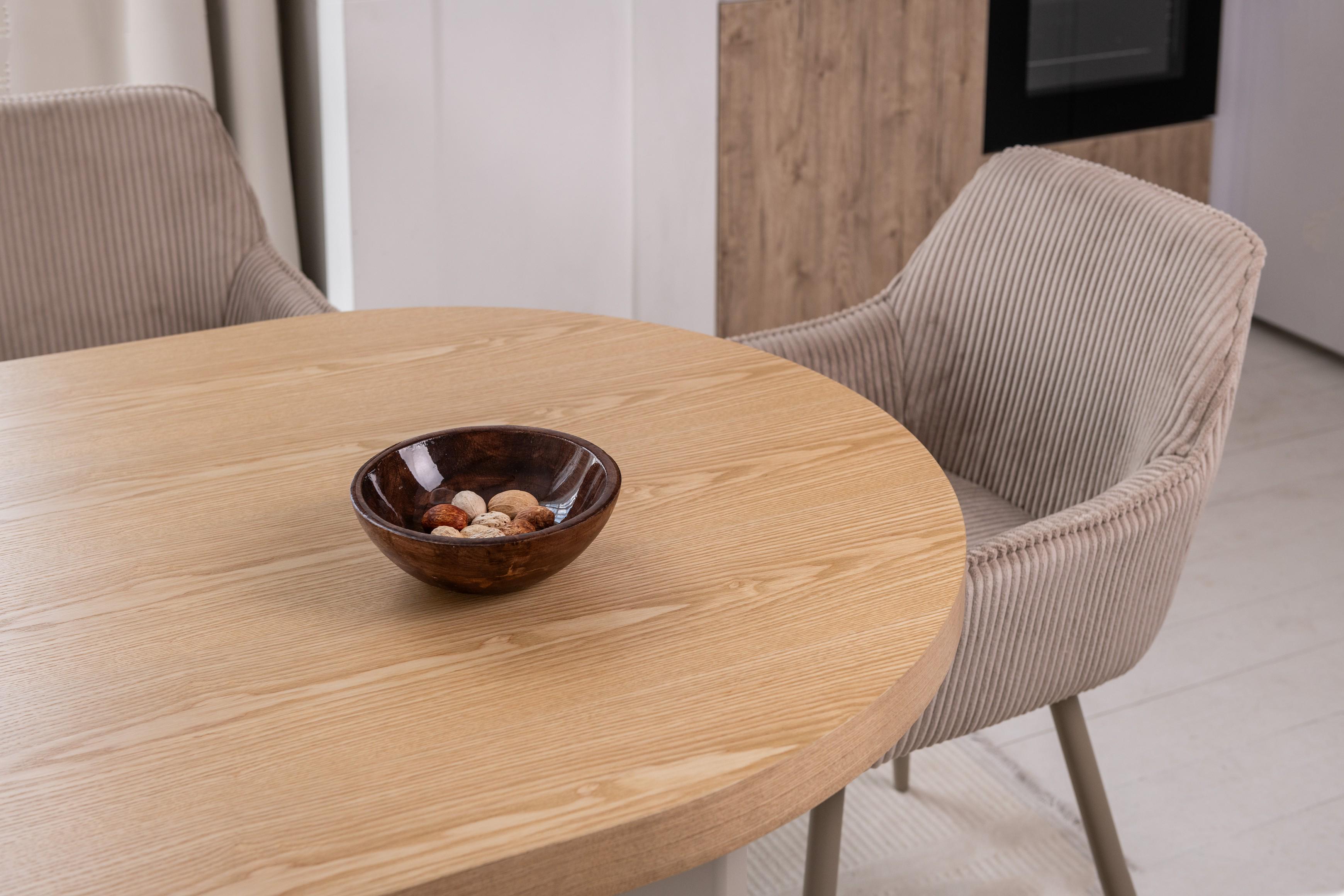 Стіл обідній Нікколо Ветро 2000/900/750 мм МДФ Ясен/Теплий пісок (TМ-236) - фото 8 Стіл обідній Нікколо Ветро 2000/900/750 мм МДФ Ясен/Теплий пісок (TМ-236) - фото 8