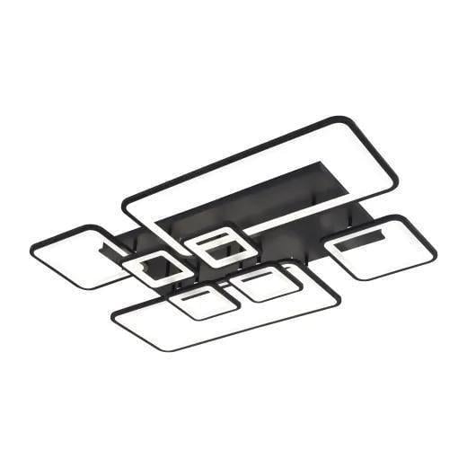 Люстра стельова світлодіодна Valeso V YZD5056 BK 150W (00000140632)