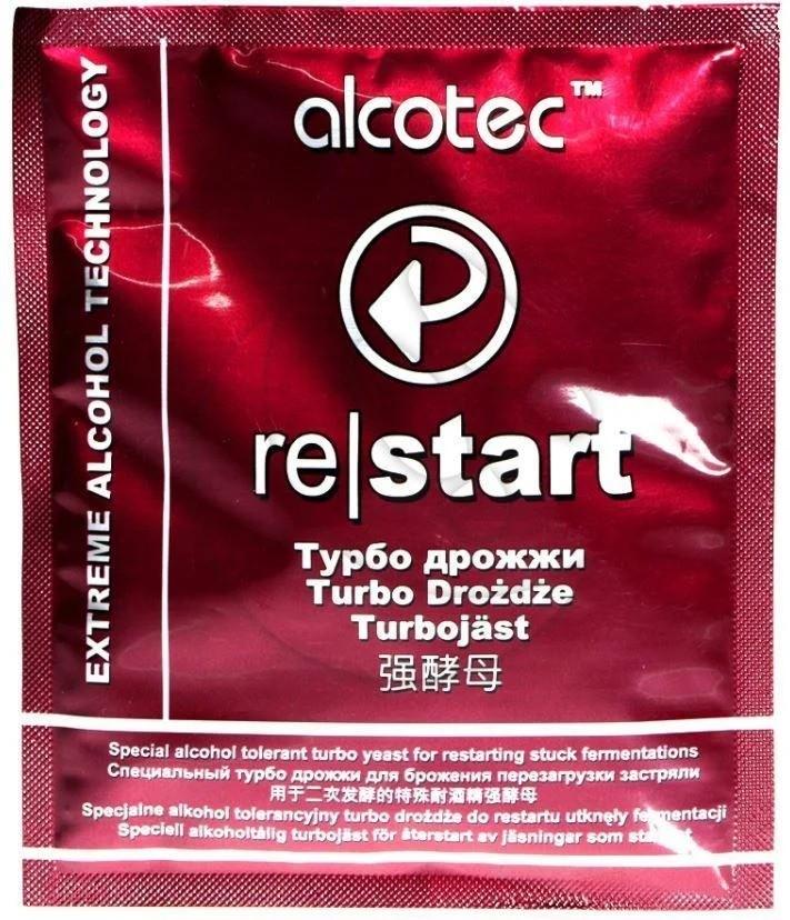 Турбо дрожжи спиртовые сухие Alcotec Restart 49 г (10037)