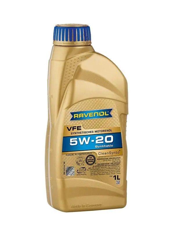Моторне мастило RAVENOL 5W-20 VFE Synthetic SP/RC GF-6A 1 л (1111311-001) - фото 1 Моторне мастило RAVENOL 5W-20 VFE Synthetic SP/RC GF-6A 1 л (1111311-001) - фото 1