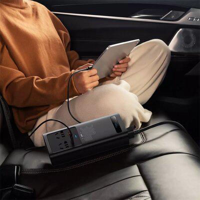 Автомобільний інвертор BASEUS IGBT Power Inverter 300 W 220 V CN/EU Black - фото 3 Автомобільний інвертор BASEUS IGBT Power Inverter 300 W 220 V CN/EU Black - фото 3