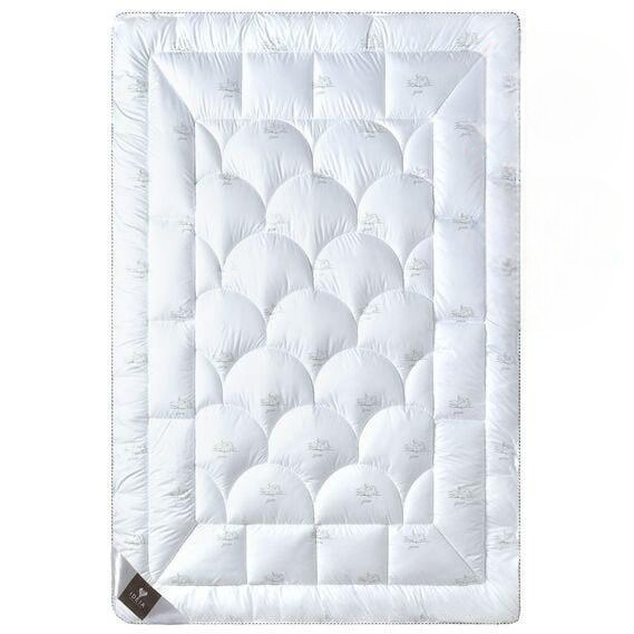 Ковдра силіконова microfiber 155х210 см Білий (П4К-id-8-11784-02)