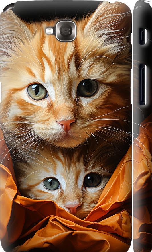 Чехол на LG G Pro Lite Dual D686 Котики 2 (5664m-440-42517)