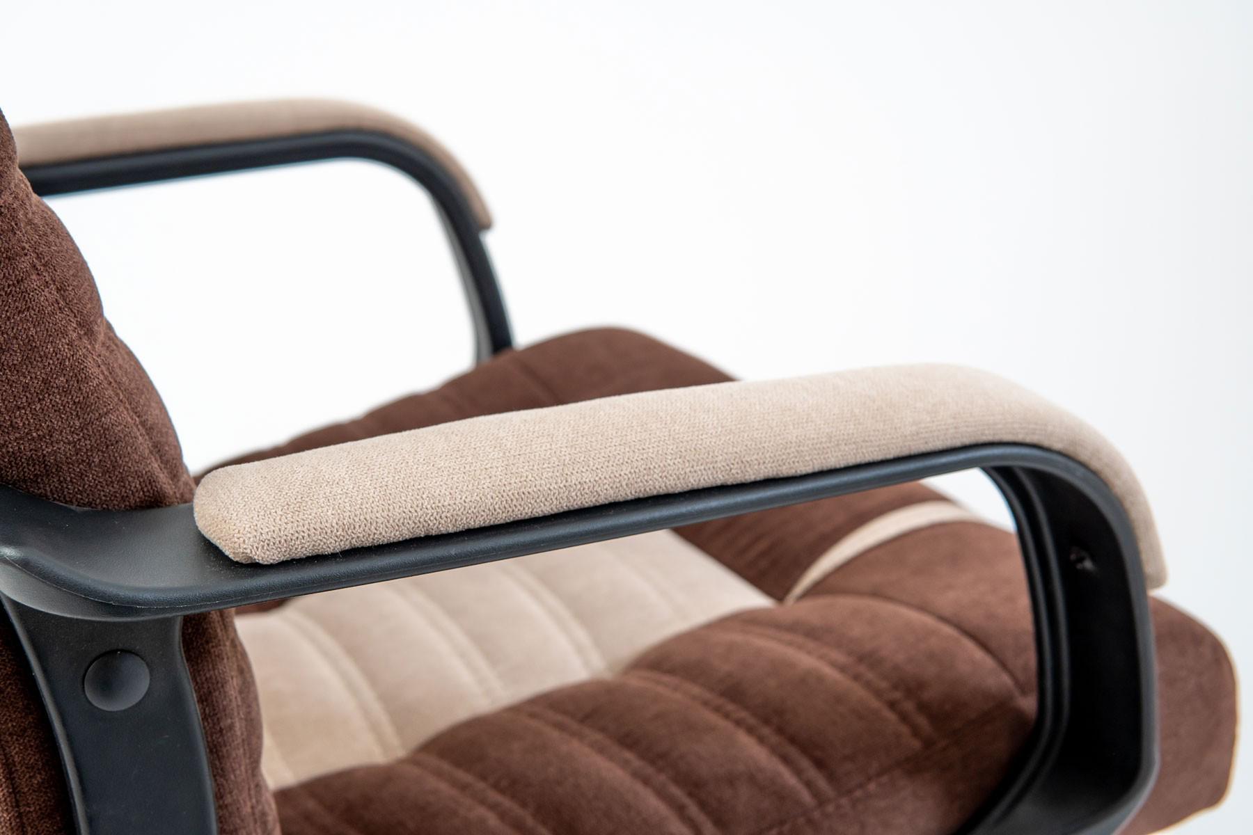 Крісло офісне комп'ютерне Atlant Місті ПлаStick М1 Tilt Шоколадно-бежевий - фото 4 Крісло офісне комп'ютерне Atlant Місті ПлаStick М1 Tilt Шоколадно-бежевий - фото 4