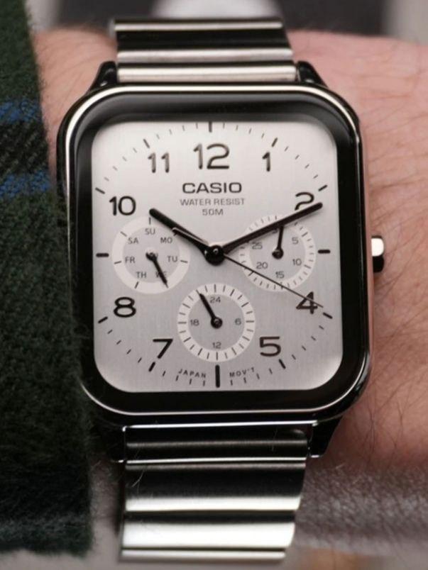 Наручний годинник чоловічий Casio MTP-M306D-7A Timeless Collection з сталевим корпусом Білий (2903014668) Наручний годинник чоловічий Casio MTP-M306D-7A Timeless Collection з сталевим корпусом Білий (2903014668)