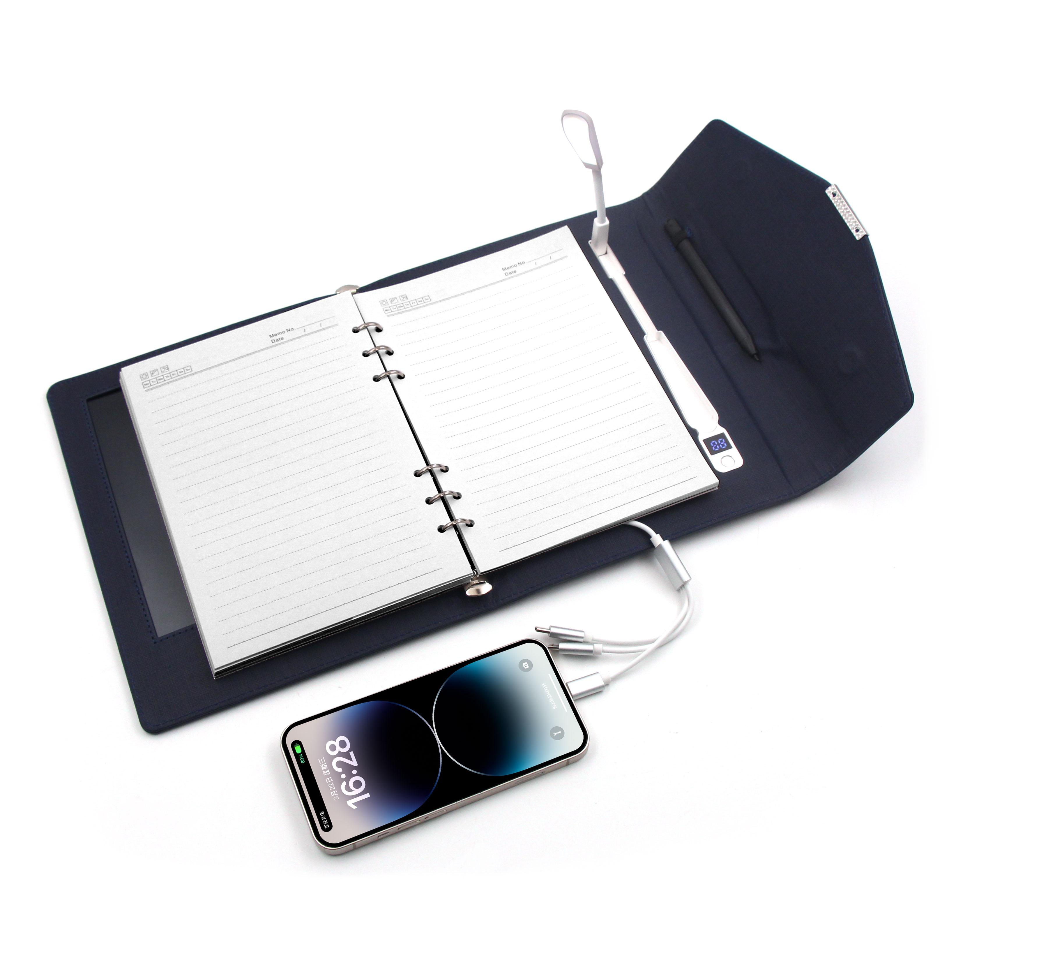 Блокнот AB tech Note с графическим планшетом/лампой и беспроводной зарядкой (0098456) - фото 5